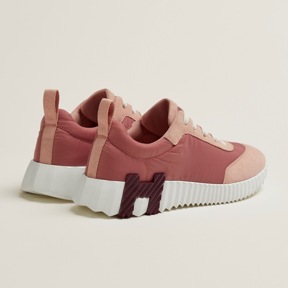 Hermes rose opaline bouncing sneakers size 39 NIB - Picture 6 of 6